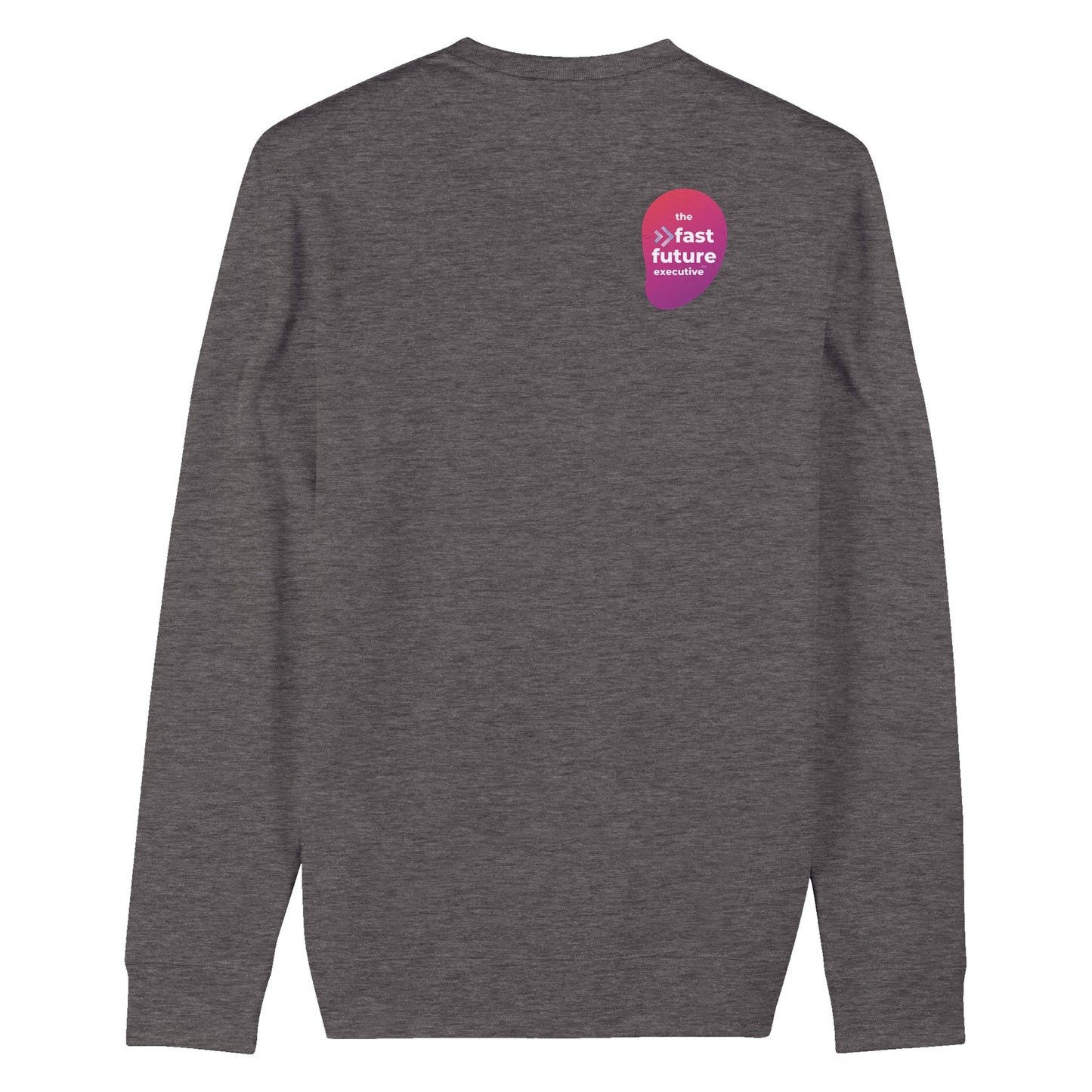 Premium Unisex Crewneck Sweatshirt: The Fast Future Blur Icons