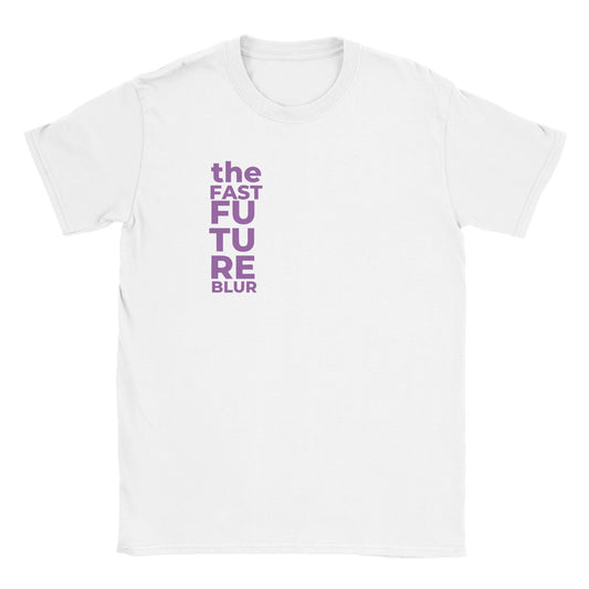 Classic Unisex Crewneck T-shirt: The Fast Future Blur Icons