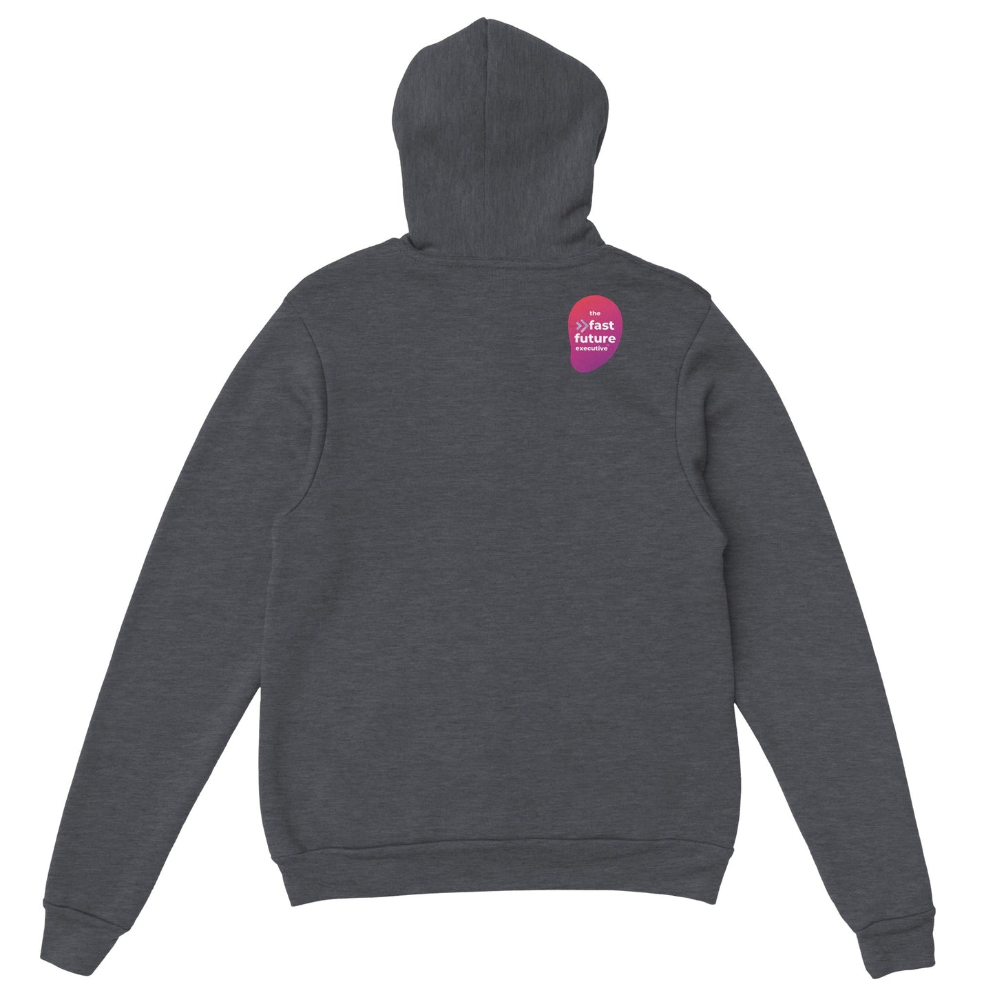 Classic Unisex Pullover Hoodie: The Fast Future Blur Icons